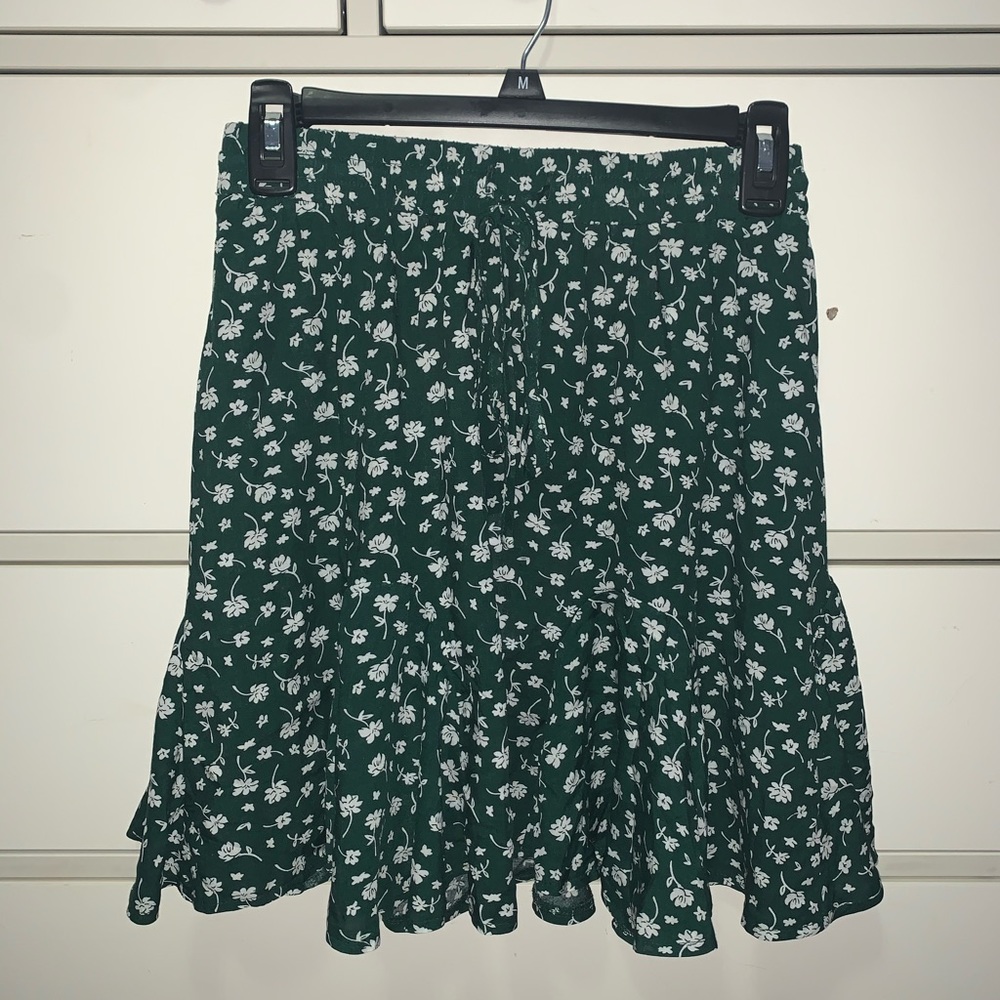 Delungra Mini Skirt - Forest Green